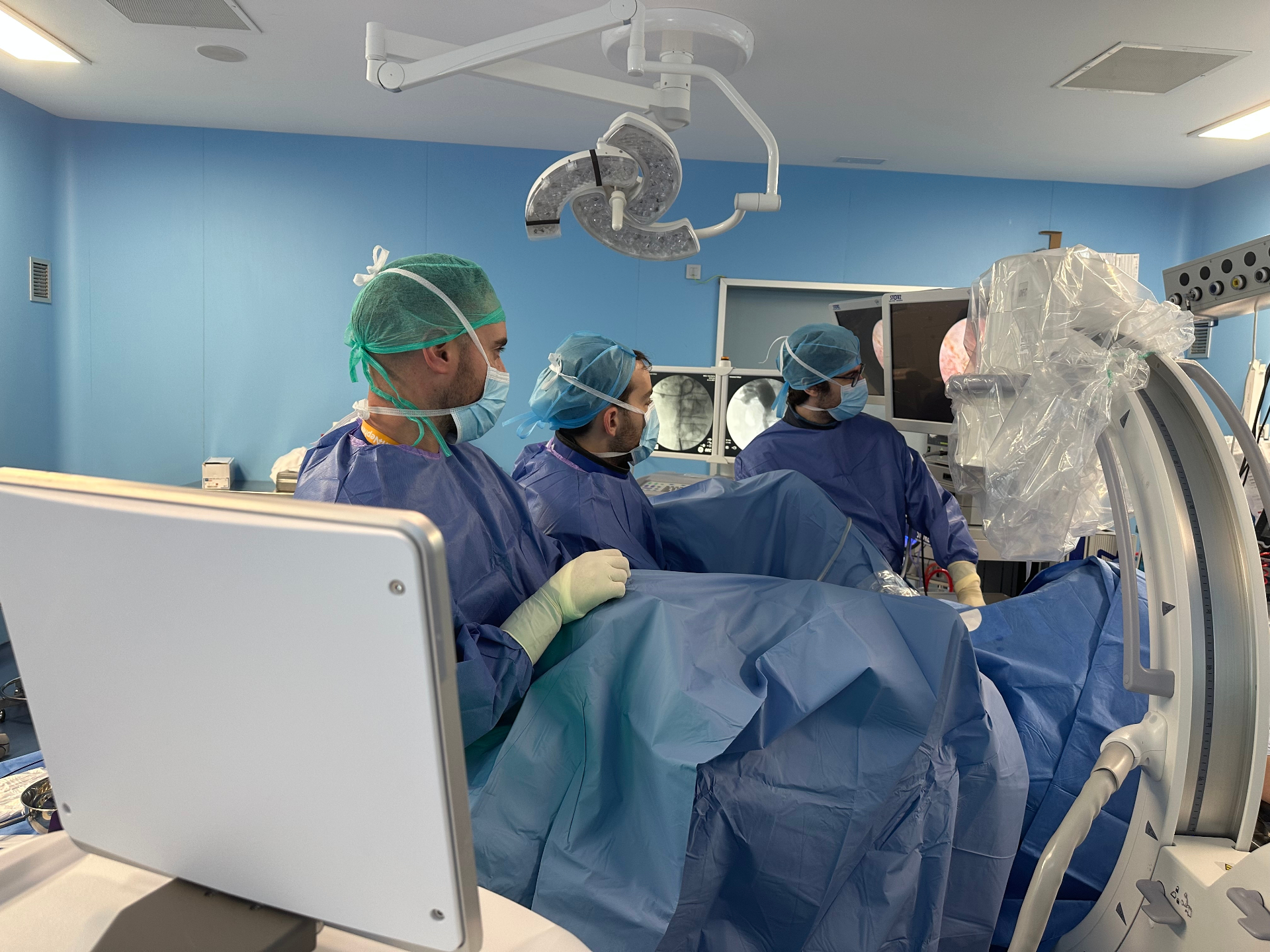 Ureterorrenoscopia con Láser